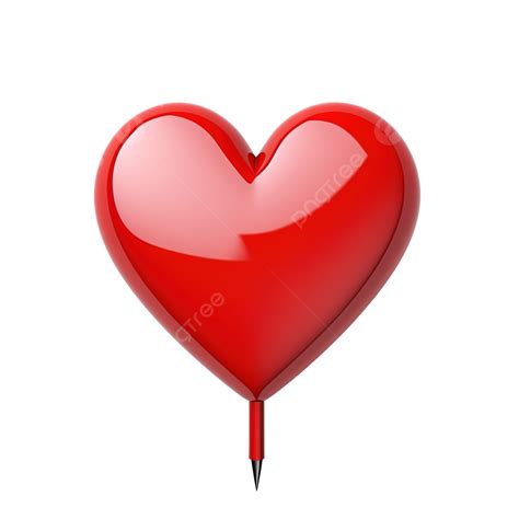 Heart With An Arrow Heart Arrow Decoration Png Transparent Image And