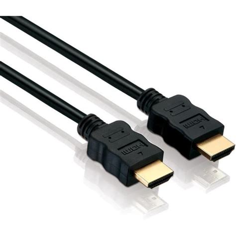 C Ble Hdmi Haute Vitesse Avec Ethernet Connecteurs Plaqu S Or Full Hd