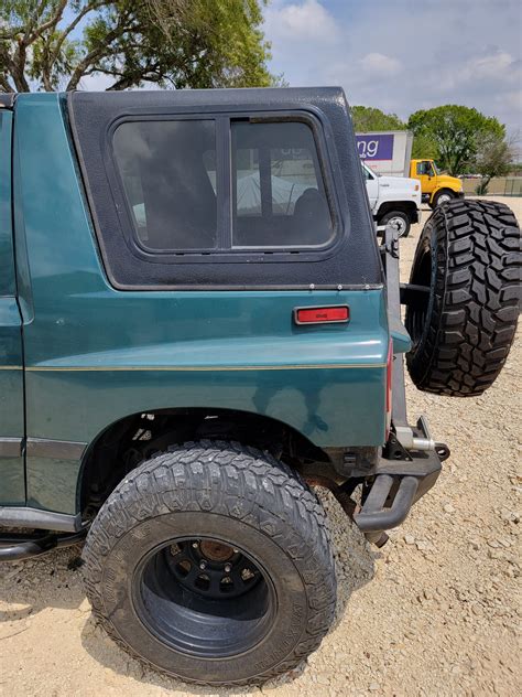 Green Chevrolet Geo Tracker Door X Rag Top Conversion The