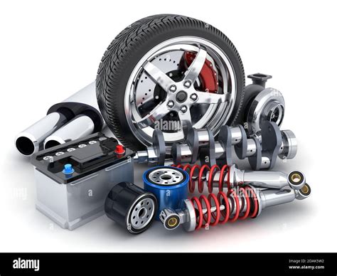 Auto Spare Parts 3d Hi Res Stock Photography And Images Alamy