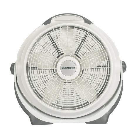 Lasko 20 Air Circulator Wind Machine 3 Speed Floor Fan A20301 Gray