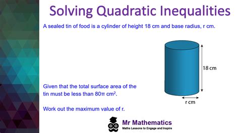 Solving Quadratic Inequalities Mr