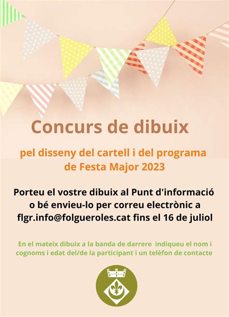 L Ajuntament Convoca Un Concurs De Dibuix Per Trobar La Imatge De La