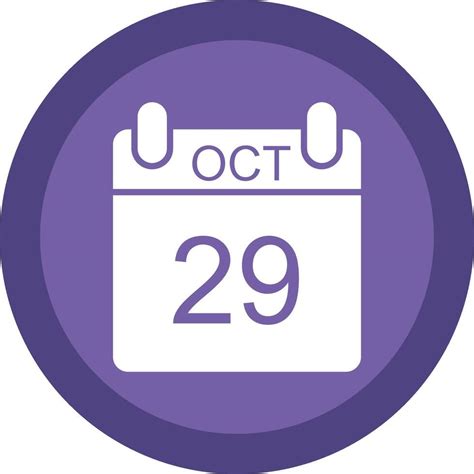 October Line Shadow Circle Icon Design Vector Art At Vecteezy