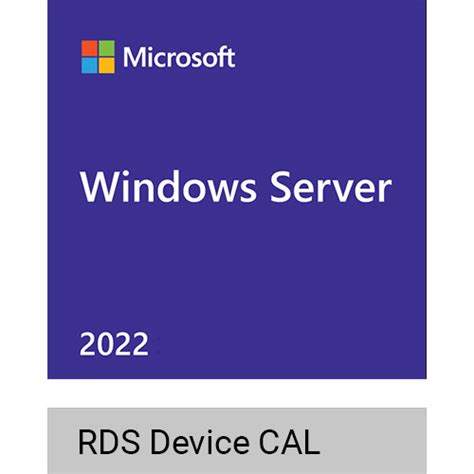 Microsoft Windows Server 2022 Rds Device Cal 5 Devices 6vc 04165