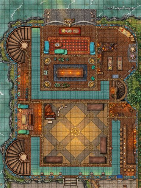 The Auction House Heist - Main Floor : r/battlemaps