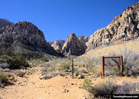 Pine Creek Canyon Trail Red Rock Canyon Nevada