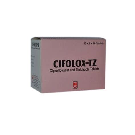 Ciprofloxacin Tinidazole Tablets Packaging Type Box At Rs Strip