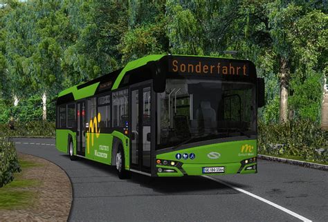 Stadtbus Waldhofen Repaint F R Den Ruhr Solaris Urbino Iv Omsi