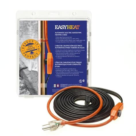 Shop Easyheat Ahb 12 Ft 84 Watt Pipe Heat Cable At