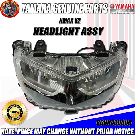 Nmax V Headlight Assy Ygp Genuine B H H B H H