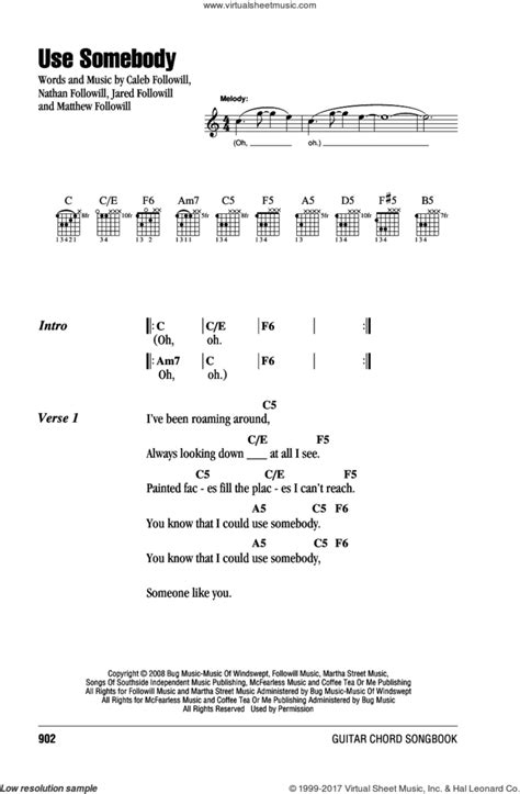 Sex On Fire Guitar Chords