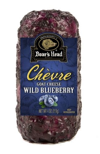 Boar S Head Wild Blueberry Chevre Goat Cheese 4 Oz Ralphs