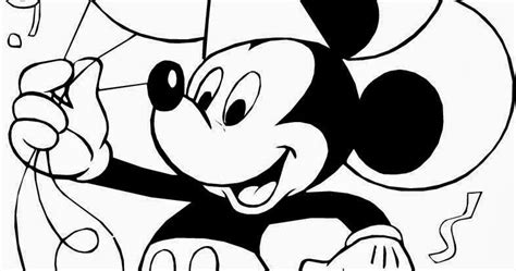 Aprende Brincando Colorir Mickey Mouse De Festa De Anivers Rio