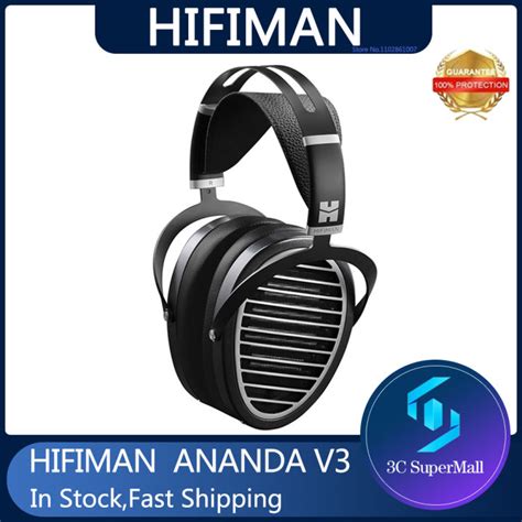 Original Hifiman Ananda V Stealth Magnet Full Size Over Ear Planar