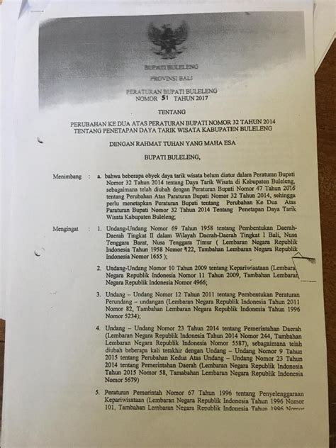 terbitnya sk bulian sebagai desa wisata website desa bulian