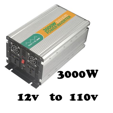 3000w 12vdc 120vac Off Grid Single Output With 5vdc Usb Modified Sine