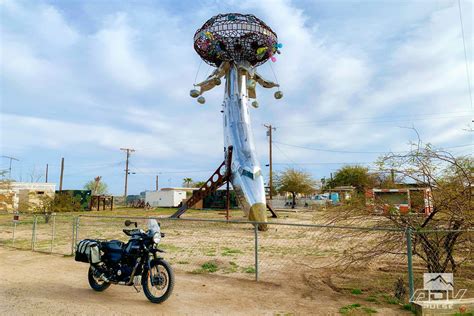 Finding Strange Art Sites On A Ride In The California Desert - ADV Pulse