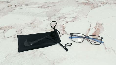 Nike Eyeglasses Model 8048 Color 003 Satin Black Dark Grey Youtube