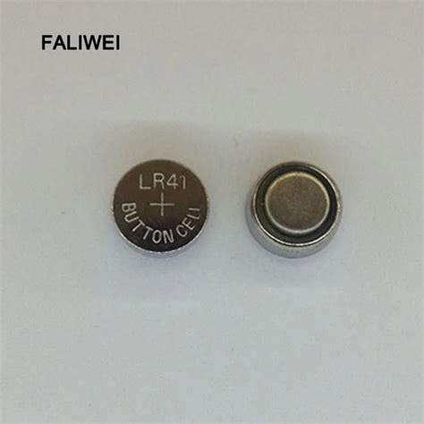 10PCS LOT LR41 1 5V AG3 LR41 L736 SR41 392 Button Cell Battery For