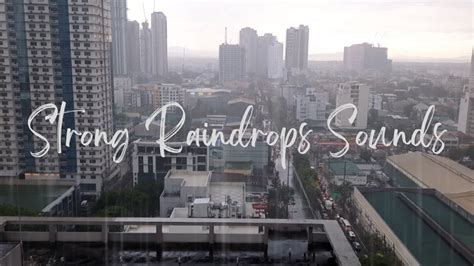 Soothing Sounds Of Raindrops - YouTube