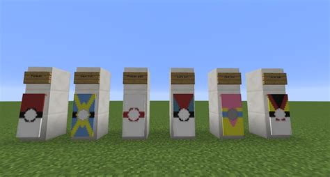 Pokeball Minecraft Banner 55 Koleksi Gambar