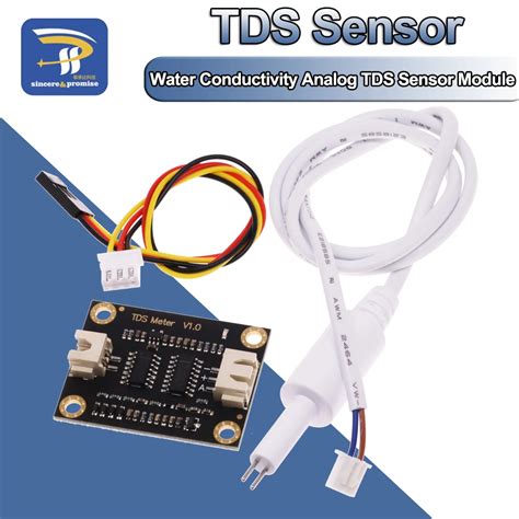 M Dulo De Sensor Tds Anal Gico De Conductividad Del Agua Probador De