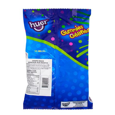 Huer Sour Grape Gummy Candy Bulk Candies Candy Funhouse Candy