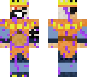 clash royale king | Minecraft Skins