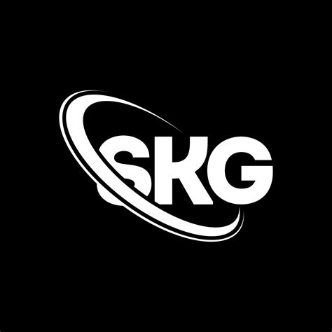 SKG logo. SKG letter. SKG letter logo design. Initials SKG logo linked ...