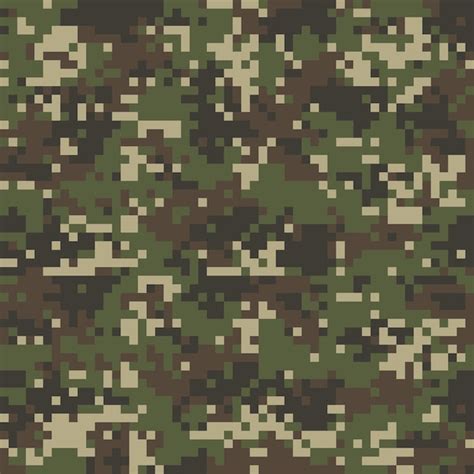 Premium Vector Camo Pattern For Army Uniform