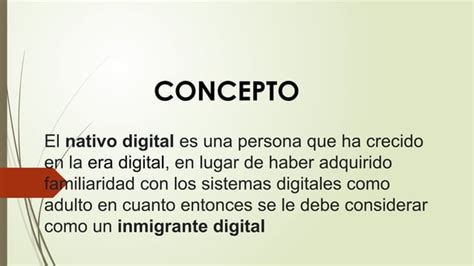 LOS NATIVOS E INMIGRANTES DIGITALES EN LA EDUCACION PPT