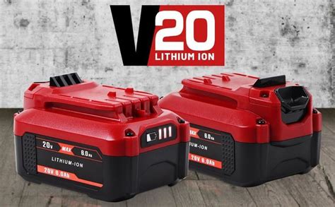 Craftsman V20 20 Volt Max 2 Pack 4 Amp Hour Lithium Power Tool Battery