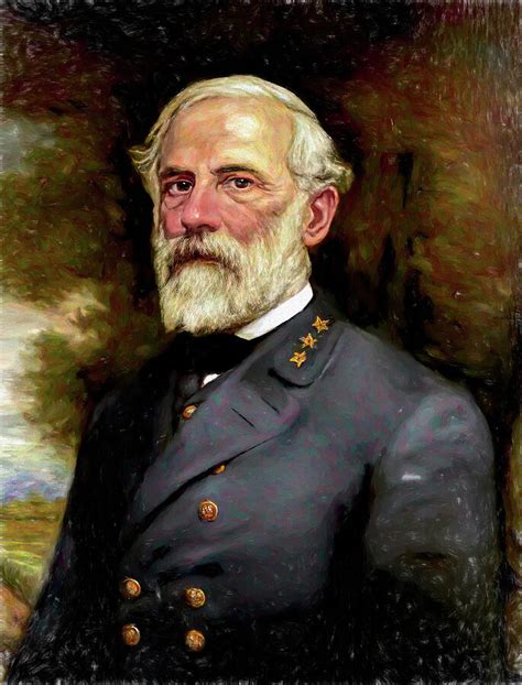 General Robert E Lee Portrait Painting Painting By John Straton Fine Art America