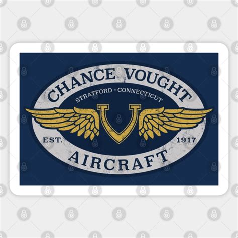 Vought Aircraft Logo - Vought Logo - Sticker | TeePublic