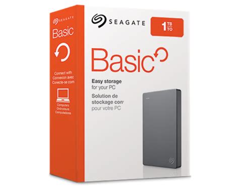 Seagate 1TB Basic 2 5 External Hard Disk High Capacity Storage