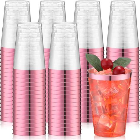 Amazon Patelai Pcs Oz Plastic Cups Disposable Cups Oz