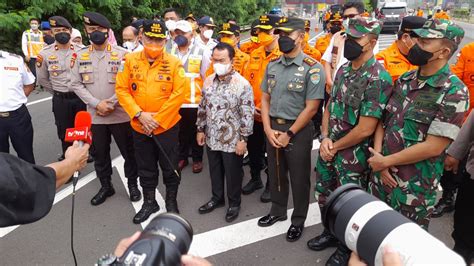 Basarnas Gelar Simulasi Operasi Sar Jalan Toll Dan Kapal Tenggelam