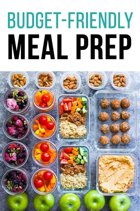 Budget Friendly Meal Prep Tricks Meal Prep Clean Eating Budget Friendly Recipes Budget Meal Prep