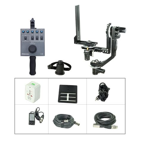 Proaim Spin 3 3 Axis Motorized Pan Tilt Head For Camera Jib Crane Pt