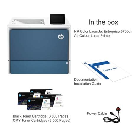 Hp Color Laserjet Enterprise 5700dn A4 Colour Laser Printer Printer Base