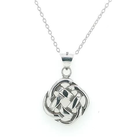 Sterling Silver Celtic Knot Necklace Parkville Jewelers