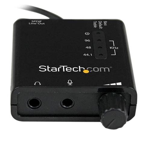 Startech Usb Sound Card Audio Adapter W Spdif Icusbaudio D Mwave