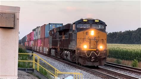 UP CN And CSX Trains From The NS Memphis District CN Fulton CSX