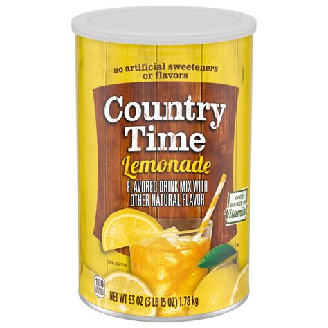 Save On Country Time Lemonade Drink Mix Order Online Delivery MARTIN S