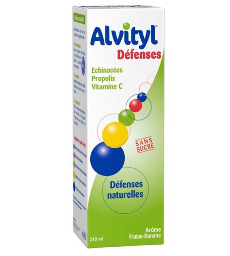 Alvityl Défenses Echinacées Propolis Vitamine C Top Parents