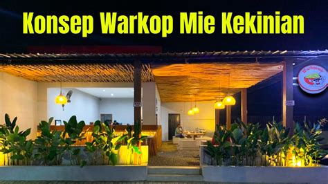 Desain Warkop Ala Cafe Warung Indomie Kekinian YouTube