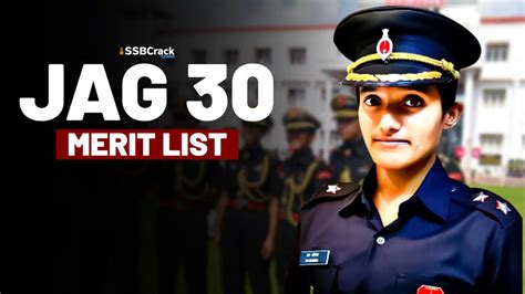 JAG 30 Women Merit List Out 15 Women Candidates Recommended For OTA