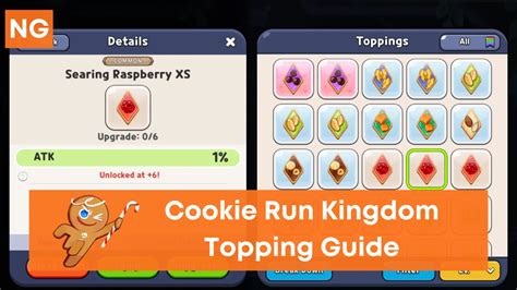 Cookie Run Kingdom Topping Guide Neuralgamer