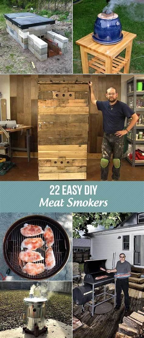 Build Your Own Backyard Smoker - DIY-Cedar-Smoke-House | Brick BBQ ...